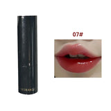 Lipstick Red Brown Lipstick Waterproof Moisturizing Mirror Lipstick Lip Gloss Natural Long-Lasting Makeup Valentine's Day Gift