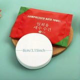 5/10Pcs Soft Thickened Disposable Bath Towels Compressed Portable Towels for Outdoor Travel Hotel Shower Washable