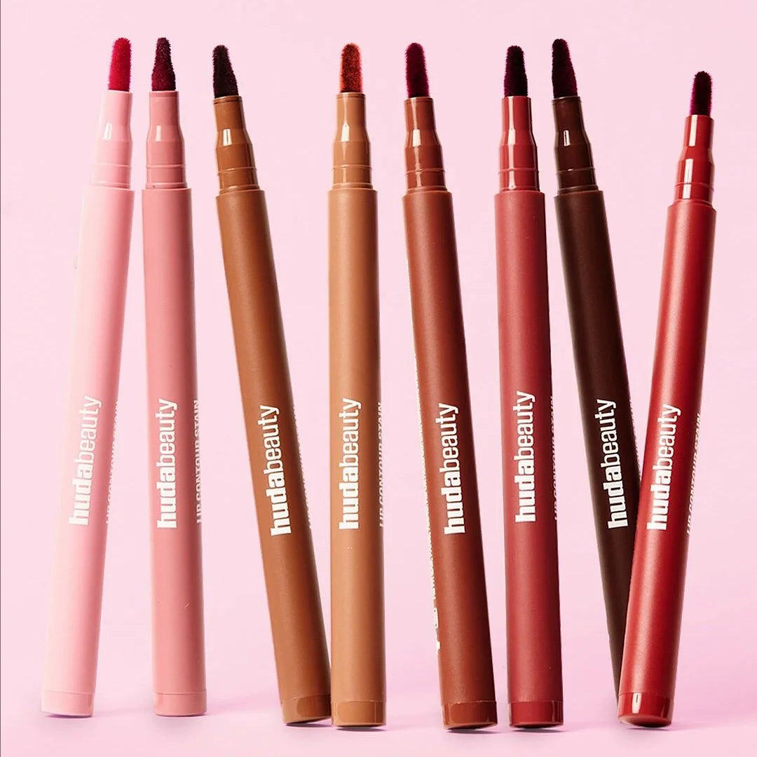 Velvet Brown Lip Liner Pencil Nude Matte Waterproof Non-stick Cup Cherry Red Lip Liner Lip Contour Pen Lipstick Makeup For Woman