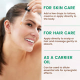 PHATOIL 118ml Organic Jojoba Oil Cold Pressed Pure Natural Rosehip Seed Carrier Oil Moisturizing for Face, Hair, Skin & Nails