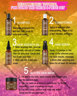 Fast Hair Growth Oil African Crazy Traction Alopecia Chebe Hair Mask Anti Hair Break Hair Strengthener Hair Loss Treatment Spray
