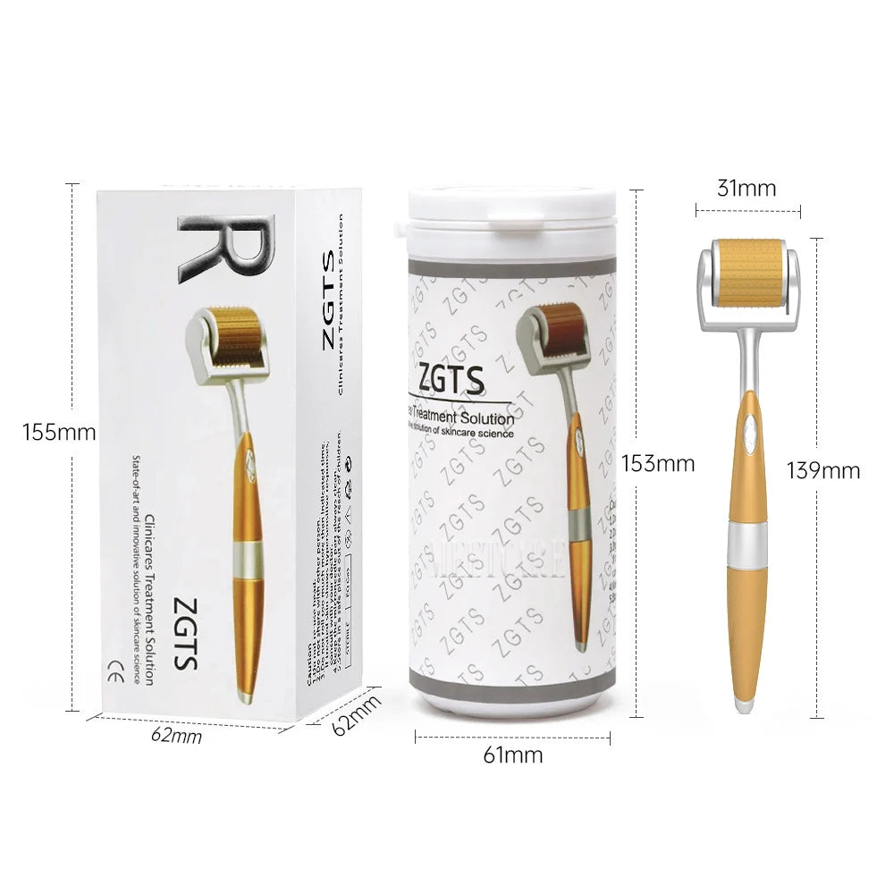 Derma Roller ZGTS 192 Needles Microneedle 0.25mm Dermaroller for Face Body Mesotherapy  Derma Rolling Scar Stretch Mark Removal
