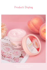 Fenyi Honey Peach Body Scrub Exfoliating Deep Clean Moisturizing Smooth Skin Remove Dead Skin Gentle Care for Face & Body