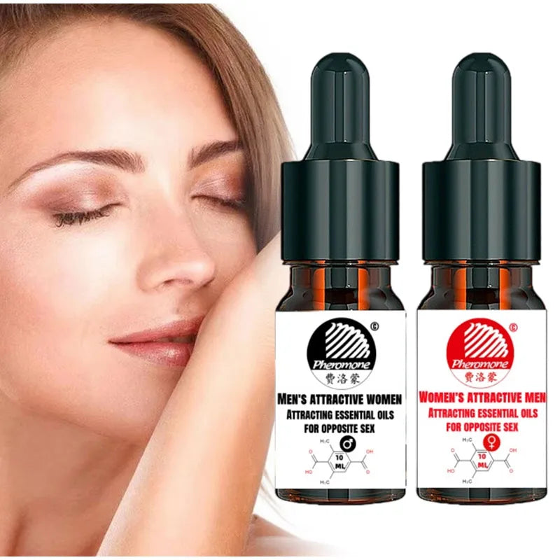 Couples' Pheromone Romantic Perfume Essential Oil Lasting Fragrance Sexy Irresistible Charm Unisex Vitality Series Body Perfume