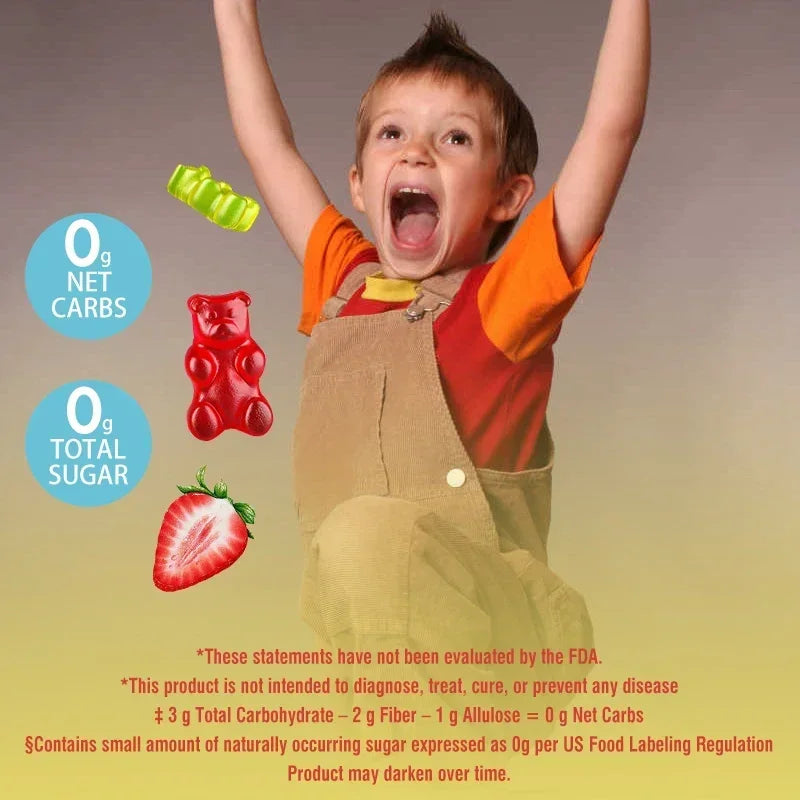 Kids Multivitamins Gummies - Promote Brain Development, Enhance Immunity, Increase Energy, Maintain Vitality and Health