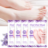 6packs Exfoliating Foot Mask Feet Peeling Mask Spa Socks Smooth Dead Skin Remover Moisturizing Foot Mask