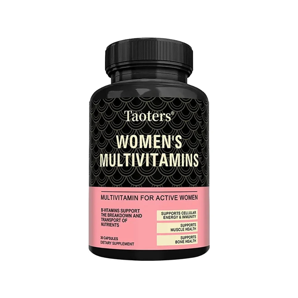 Women's Daily Multi Capsules - with Biotin, Calcium, Zinc, Daily Multivitamin To Support Energy and Immune Health