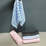 Ultra-Long Exfoliating Back Towel with Silver Ions, Antibacterial, Multifunctional for Shower, Bath, Abundant Foam