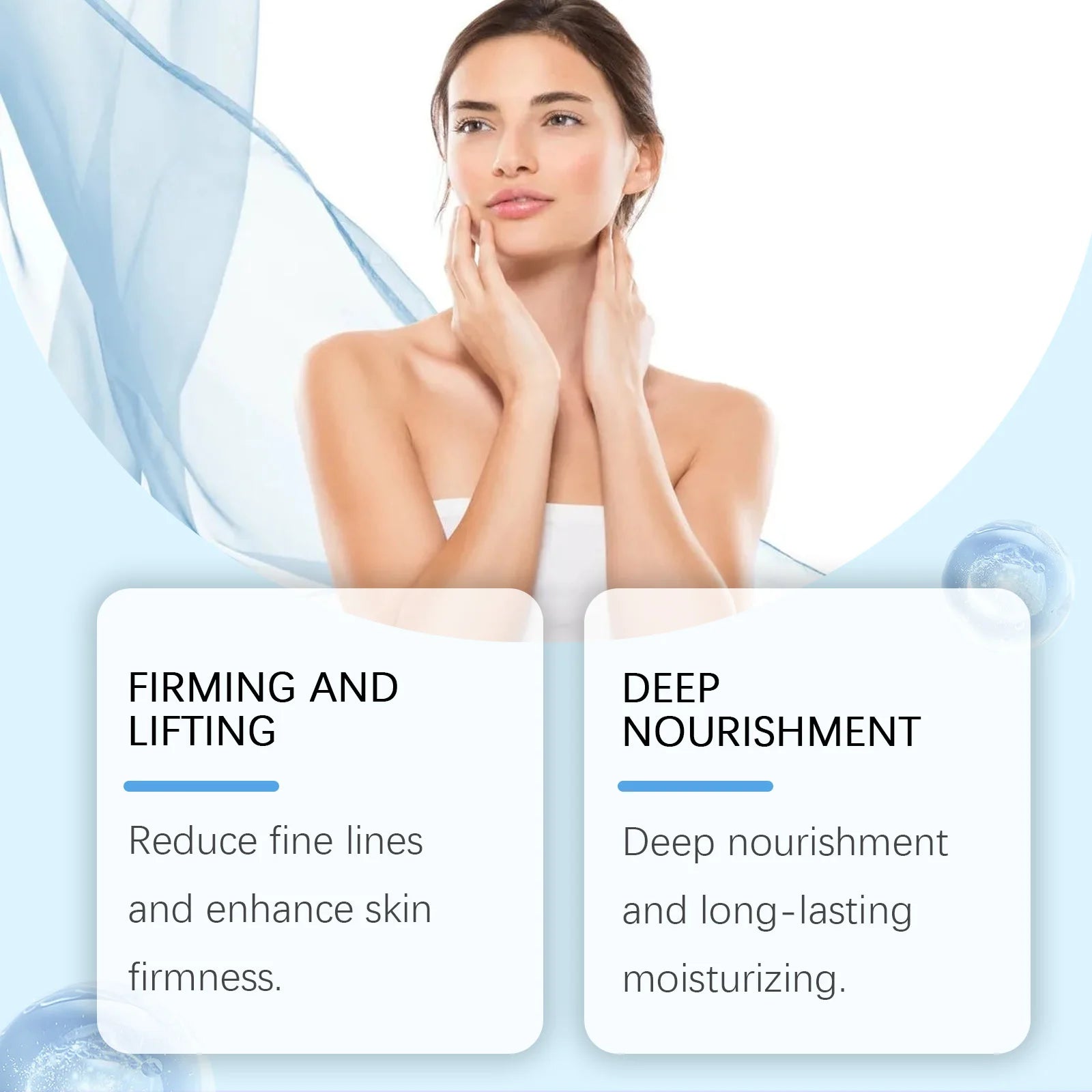 Body Firming Cream Tightening Improve Sagging Skin Lotion Increase Elasticity Nourishing Moisturizing Lifting Brighten Skin Care