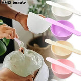 Silicone Face Mask Mixing Bowl Set Facial Skin Care Tools Kit Mask Brush Facial Applicator Spatula Measure Spoon Beauty Supplies