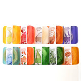 S+100g Tea Tree Loofah Soap Adult Glycerol Herbal Natural Silk Melon Moisturizing Whitening Facial Cleanser Body Bath Cleaning S