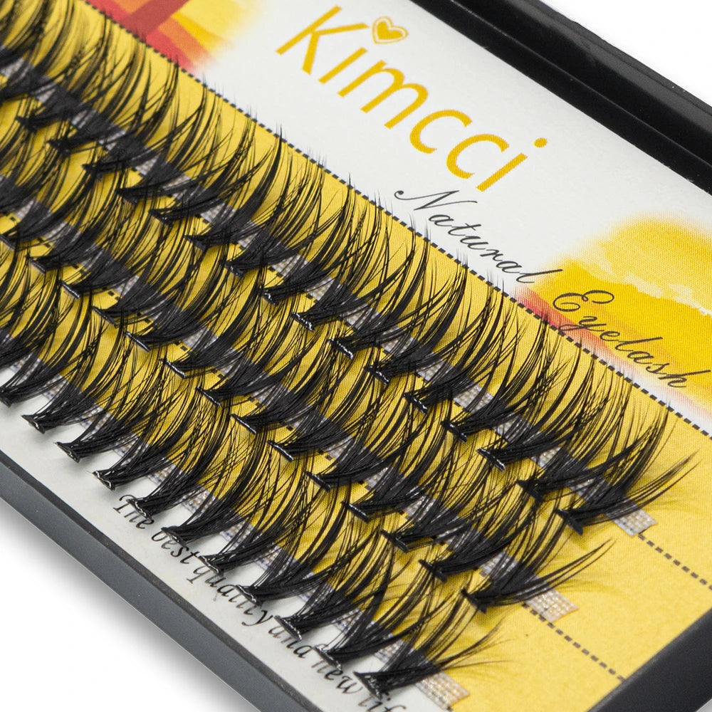 20D/30D/40D/50D 60 Bundles Mink Eyelashes Extension Natural 3D Russian Volume Fake Lashes Individual Cluster Makeup  Tools Cilia