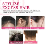 Hair Wax Pomade Broken Frizz Fixed Fluffy Hair Styling Greasy Gel Long-Lasting Hair Styling Not Tool Stick Hairs Care Cream