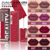 Lip Gloss Lipstick Easy To Color Waterproof Easy-color Sweat-proof Non-stick To Cups, Y2K Fancy Fashion Suitable For Christmas