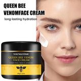 Queen Bee Venom Anti-Aging Face Cream - Collagen Boost & Deep Hydration, Wrinkle Reduction, Day/Night Moisturizer for All Skin