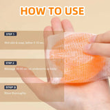 Persimmon Soap Bar Japanese Persimmon & Green Tea Extract For Men and Women Gentle on All Skin Types Deodorizing Soap Rose Scent