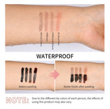 Lip Liner Pencil Peel Off Lip Stain Tattoo Long Wearing Matte Waterproof Smudge Proof Transfer Proof Lip Cosmetic For All Day