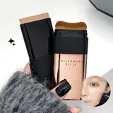Eraser Foundation Rod Products, Velvet Moisturizing Light Concealer Liquid Foundation, Double Head Foundation Make-up With Brush