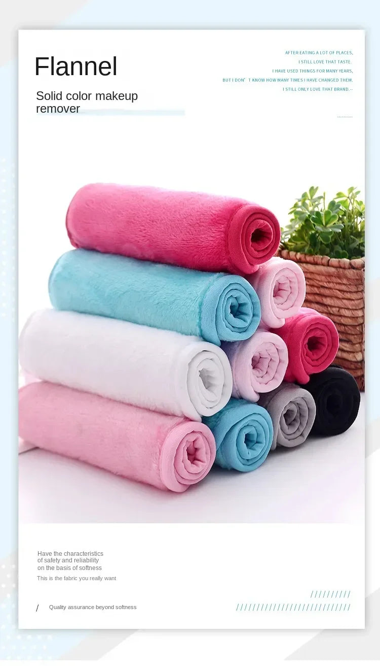 Makeup Remover Pads Reusable Cotton Pads Makeup Eraser Microfiber Facial Towel Face Cleaner Cleaning Wipes Skincare Beauty Tools