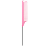 Pro Pointed Tail Salon Hairdressing Hair Styling Anti-static Comb Hair Brush Steel Needle Pin Rat Tail Combs Barber Accessories