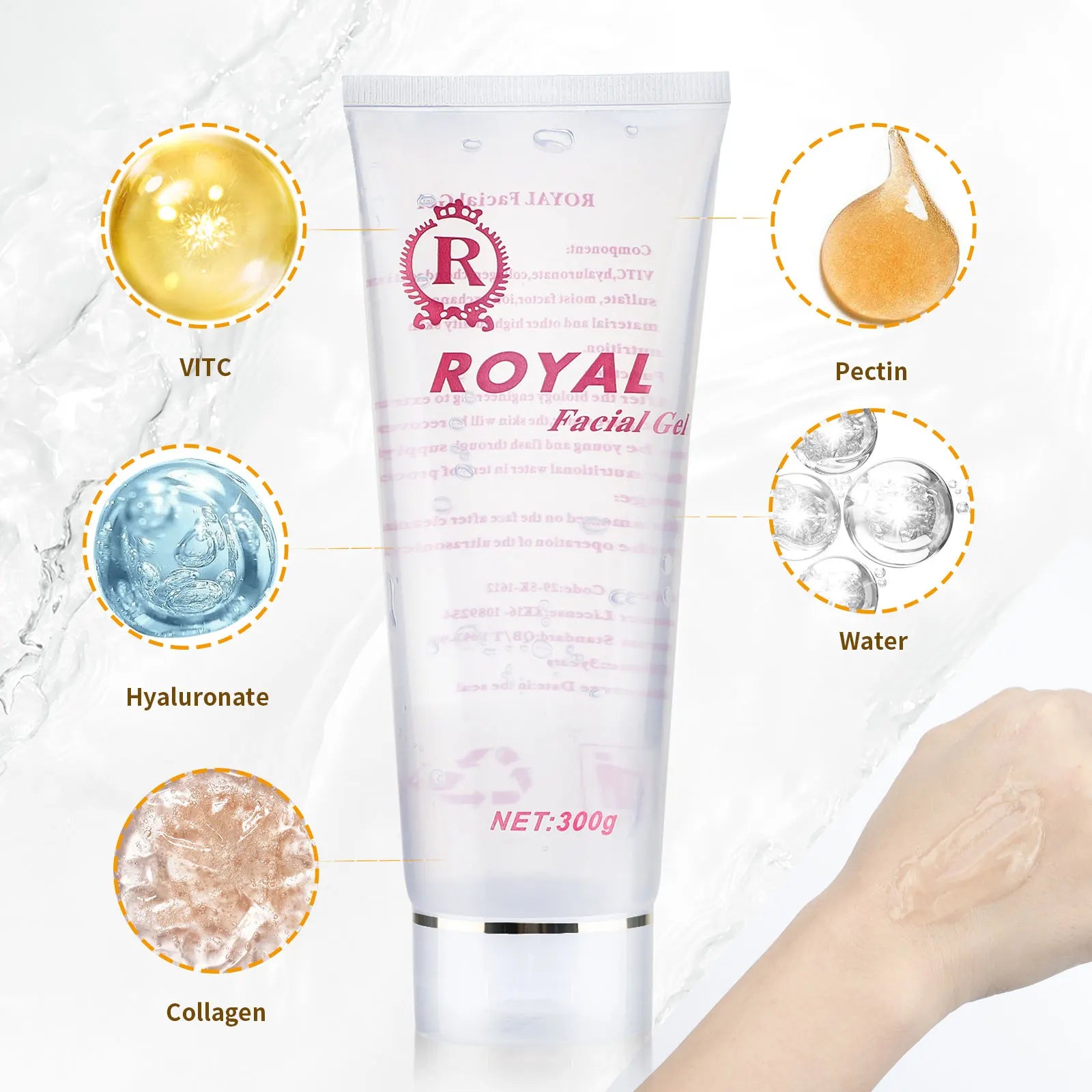 300g Ultrasonic Gel for 40K Cavitation RF Body Slimming Beauty Health Radio Frequency Conductive Gel for Fat Burning RF Device