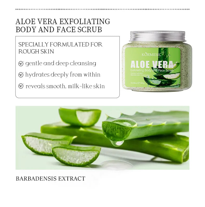 KORMESIC Avocado Facial Scrub Body Cream Lotion Moisturizing Deep Anti Wrinkle Gentle Tender Exfoliation Skin Care