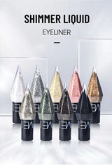 Diamond Sparkling Liquid Eyeliner Pearlescent Color Development Quick Dry Waterproof Not Easily Smudging Liquid Eyeliner