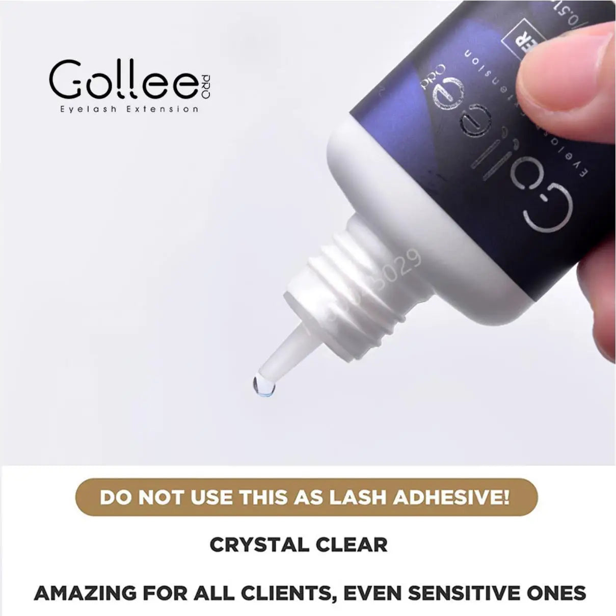 Gollee Super Bonder After Eyelash Extension Lash Sealant Help Glue Bond Better Glue Primer 2s Fast Drying Time No Wait