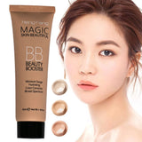 Natural Hydrating BB Cream Full-Coverage Foundation & Concealer, Color Correcting Tinted Moisturizer Cream Even Skin Tone Makeup
