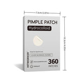 360pcs Face Acne Patch Invisible Skin Care Pimple Acne Patches Anti-inflammatory Healing Absorbing Spot Sticker Covering Acne