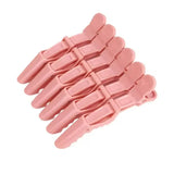 6PCS Alligator Hair Clips Hairdressing Clamps Barber Crocodile Hairpin Claws Section Clip Salon Styling Tools Hair Accessories