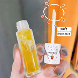 Bee Lip Oil Water-shine Glass Transparent Lip Honey Dry Repair Lip Care toot Lip Moisturizing Lip Oil