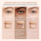 Undereye Color Correction Concealer Fine Clay Texture Brightening Smoothing Skin Waterproof Moisturizes Quick Cover Dark Circles