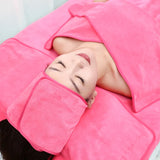 Super Soft Microfiber Face Towel Set SPA Beauty Salon Towel Pack Bandana Bath Towel Perfect for SPA 3pcs Mask Removing Face Wrap