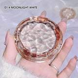 High gloss powder gloss glitter highlight contour palette natural gloss contour concealer lasting light