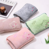 Rechargeable Electric Hot Water Bottle Hand Warmer Heat Pad for Period Cramps Muscle Pain Back Neck Shoulder Legs Home Office