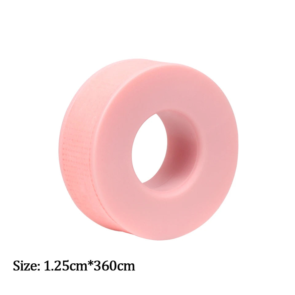 Silicone Gel Tape for Lash Extensions Sensitive Skin Multi Use Non-Woven Breathable Under Eye Pad Patches Makeup Tools Supplier