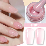 BORN PRETTY 83 Colors 10ml Jelly Nude Gel Nail Polish Autumn Amber Semi Transparent Manicure Soak off UV LED Nails Gel Varnish