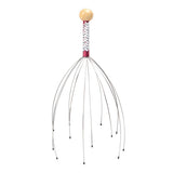 Octopus Head Massager Scalp Massager Relaxation Relief Body Massager Remove Muscle Tension Tiredness Metal Head Relax Massager
