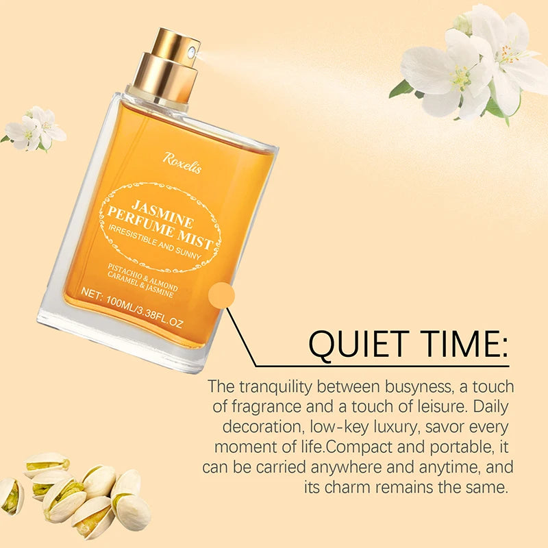 French Unisex Charm Pheromone Perfume Caramel Vanilla Special Light Perfume Fresh Lasting Charming Floral Fragranc Spray 100ml