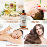 USDA Organic Coconut Oil for Skin Face Hair Cold-Pressed Sweet Almond Moroccan Argan Sunflower Seed Oil for Massage Moisturize