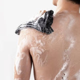 1PC Japanese Exfoliating Washcloth Nylon Back Scrubber Body Scrubber Shower Sponge Bath Towel Brush Deep Cleansing Accessories