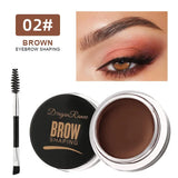 Dragon Ranee 6color Wild Eyebrow Styling Eyebrow Cream Styling Eyebrow Gel Soap Wax White Eyebrow Cream