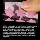 Water Soluble Salicylic Acid Removal Acne Stickers Microneedles Blemish Face Treatment Healing Skin Patches Care Tools