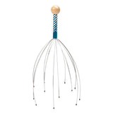 Octopus Head Massager Scalp Massager Relaxation Relief Body Massager Remove Muscle Tension Tiredness Metal Head Relax Massager