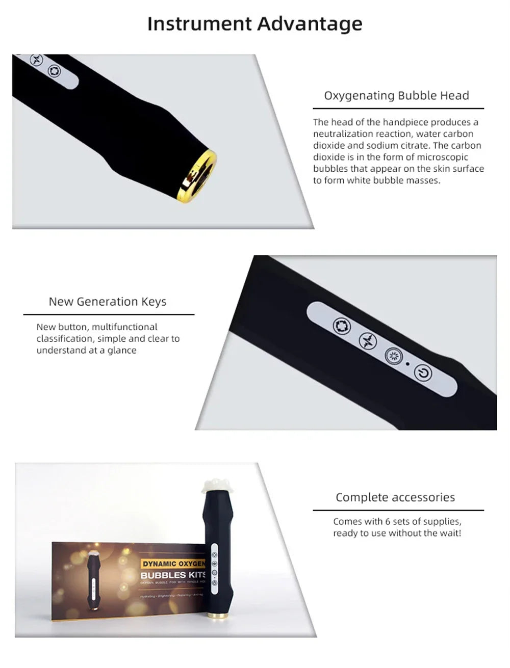 2025 New Design - Portable CO2 Oxygen Bubble Pen Rechargeable Exfoliate Device Handheld Facial Clean Machine SPA Beauty Capsules