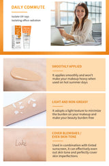SPF40 Tinted Moisturizing VC Sunscreen Skin Protection Refreshing Makeup Sunscreen Cream UV Anti-aging Resistance Sunscreen