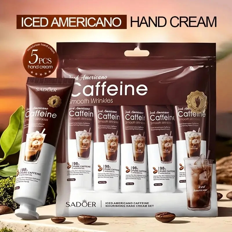 Ice American Coffee Hand Cream Set Deeply Moisturizes And Protects Hands During The Autumn And Winter Seasons