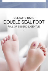SADOER  Exfoliating Feet Mask Exfoliating Foot Peel Mask Socks Pedicure Peeling Dead Skin Remover Feet Mask Peel Moisturizing
