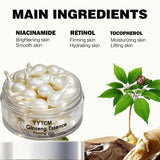 Ginseng Essence Capsules, Moisturizing and Firming Essence Serum, Contains Squalane, Niacinamide, Vitamin E, Retinol, Deep Hydration (0.34Gx30 Capsules)/Bottle-1 Bottle